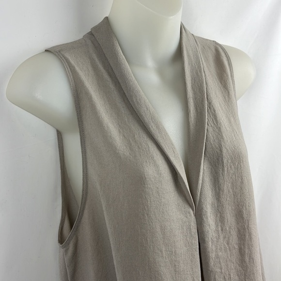 Wilfred 100% Silk Gray Casual Lightweight Tank Top Blouse‎ Size M - Picture 5 of 12